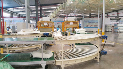 汽车座椅设备发泡检查修复线