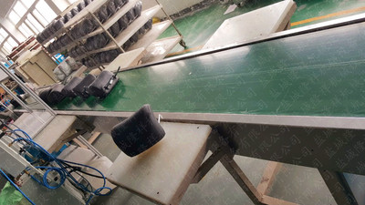 汽车座椅头枕包覆流水线